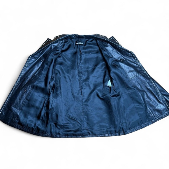 Vintage Comme des Garçons double breasted leather jacket 🧥